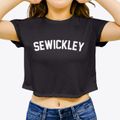 Sewickley Pennsylvania Classic Curve Women's Crop Top additional view 3