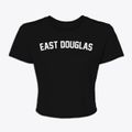 East Douglas Massachusetts Classic Curve Women's Crop Top additional view 1