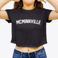Mcminnville Oregon Classic Curve Women's Crop Top additional view 3