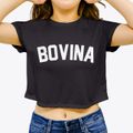 Bovina Wisconsin Classic Curve Women's Crop Top additional view 3