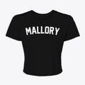 Mallory West Virginia Classic Curve Women's Crop Top additional view 1