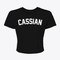 Cassian Wisconsin Classic Curve Women's Crop Top additional product view 1