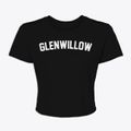 Glenwillow Ohio Classic Curve Women's Crop Top additional product view 1