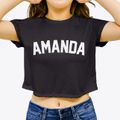 Amanda Ohio Classic Curve Women's Crop Top additional view 3