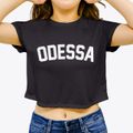 Odessa Delaware Classic Curve Women's Crop Top additional view 3