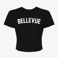 Bellevue Texas Classic Curve Women's Crop Top additional view 1