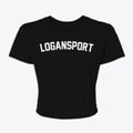 Logansport Indiana Classic Curve Women's Crop Top additional view 1