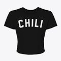 Chili Wisconsin Classic Curve Women's Crop Top additional view 1