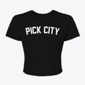 Pick City North Dakota Classic Curve Women's Crop Top additional view 1