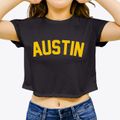 Austin Indiana Classic Curve Women's Crop Top additional view 3