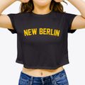 New Berlin Wisconsin Classic Curve Women's Crop Top additional view 3