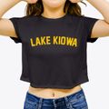 Lake Kiowa Texas Classic Curve Women's Crop Top additional view 3