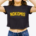Nokomis Illinois Classic Curve Women's Crop Top additional view 3