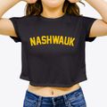Nashwauk Minnesota Classic Curve Women's Crop Top additional view 3