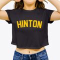 Hinton Iowa Classic Curve Women's Crop Top additional view 3