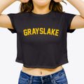 Grayslake Illinois Classic Curve Women's Crop Top additional view 3