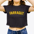 Farragut Iowa Classic Curve Women's Crop Top additional view 3