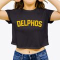 Delphos Kansas Classic Curve Women's Crop Top additional view 3