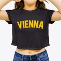 Vienna Virginia Classic Curve Women's Crop Top additional view 3