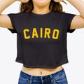 Cairo West Virginia Classic Curve Women's Crop Top additional view 3