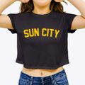 Sun City Kansas Classic Curve Women's Crop Top additional view 3