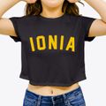 Ionia Michigan Classic Curve Women's Crop Top additional view 3