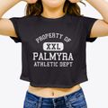 Palmyra Maine Athletic Dept Women's Crop Top additional view 3