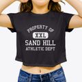 Sand Hill Oklahoma Athletic Dept Women's Crop Top additional view 3