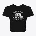Maxwell Nebraska Athletic Dept Women's Crop Top additional product view 1