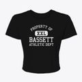 Bassett Iowa Athletic Dept Women's Crop Top additional view 1