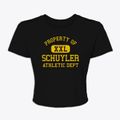 Schuyler Nebraska Athletic Dept Women's Crop Top additional view 1