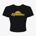 Ranchettes Wyoming Sublime Sunset Women's Crop Top additional view 1