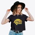 Novi Michigan Sublime Sunset Women's Crop Top additional view 2