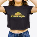 Terrell Hills Texas Sublime Sunset Women's Crop Top additional view 3