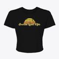 Emerald Lake Hills California Sublime Sunset Women's Crop Top additional view 1