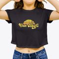 Oak Bluffs Massachusetts Sublime Sunset Women's Crop Top additional view 3