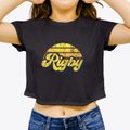 Rigby Idaho Sublime Sunset Women's Crop Top additional view 3