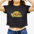 Ocilla Georgia Sublime Sunset Women's Crop Top additional view 3
