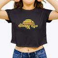 Sleepy Eye Minnesota Sublime Sunset Women's Crop Top additional view 3