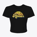 Homer Louisiana Sublime Sunset Women's Crop Top additional view 1
