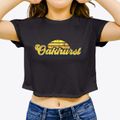 Oakhurst Oklahoma Sublime Sunset Women's Crop Top additional product view 3