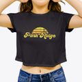 Park Ridge Illinois Sublime Sunset Women's Crop Top additional view 3