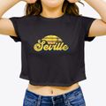 Seville Ohio Sublime Sunset Women's Crop Top additional view 3
