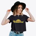 Oakwood Illinois Sublime Sunset Women's Crop Top additional view 2