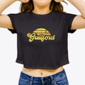 Guilford Maine Sublime Sunset Women's Crop Top additional view 3