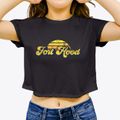 Fort Hood Texas Sublime Sunset Women's Crop Top additional view 3