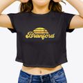 Branford Connecticut Sublime Sunset Women's Crop Top additional view 3