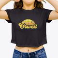 Orwell Vermont Sublime Sunset Women's Crop Top additional product view 3