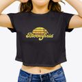 Bloomfield Kentucky Sublime Sunset Women's Crop Top additional view 3