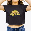 Big Flats Wisconsin Sublime Sunset Women's Crop Top additional view 3